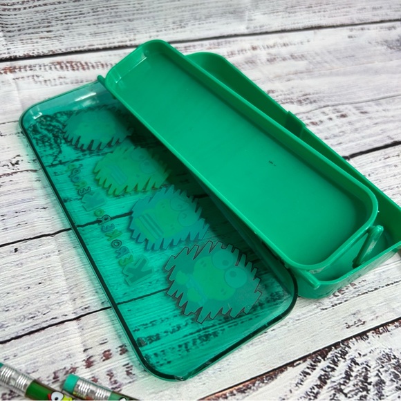 Vintage Sanrio Kero Keroppi Pencil Case With Extras PLEASE READ - Picture 6 of 11